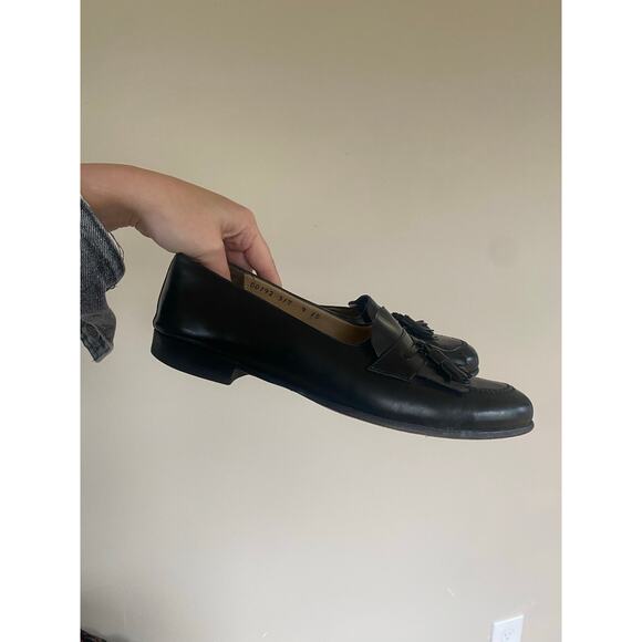 Salvatore Ferragamo Black Loafers Mens 9 D main image 7